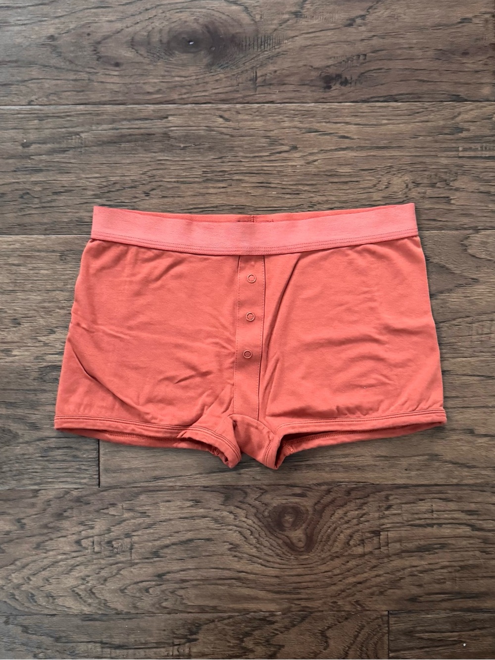 NWOT Richer Poorer Cotton Boxer Briefs Redwood Orange Size M